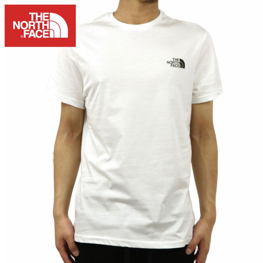ノースフェイス Tシャツ メンズ 正規品 THE NORTH FACE 半袖Tシャツ クルーネック ロゴTシャツ 海外限定 SHORT SLEEVE SIMPLE DOME TEE NF0A87NG FN4 WHITE | THE NORTH FACE
