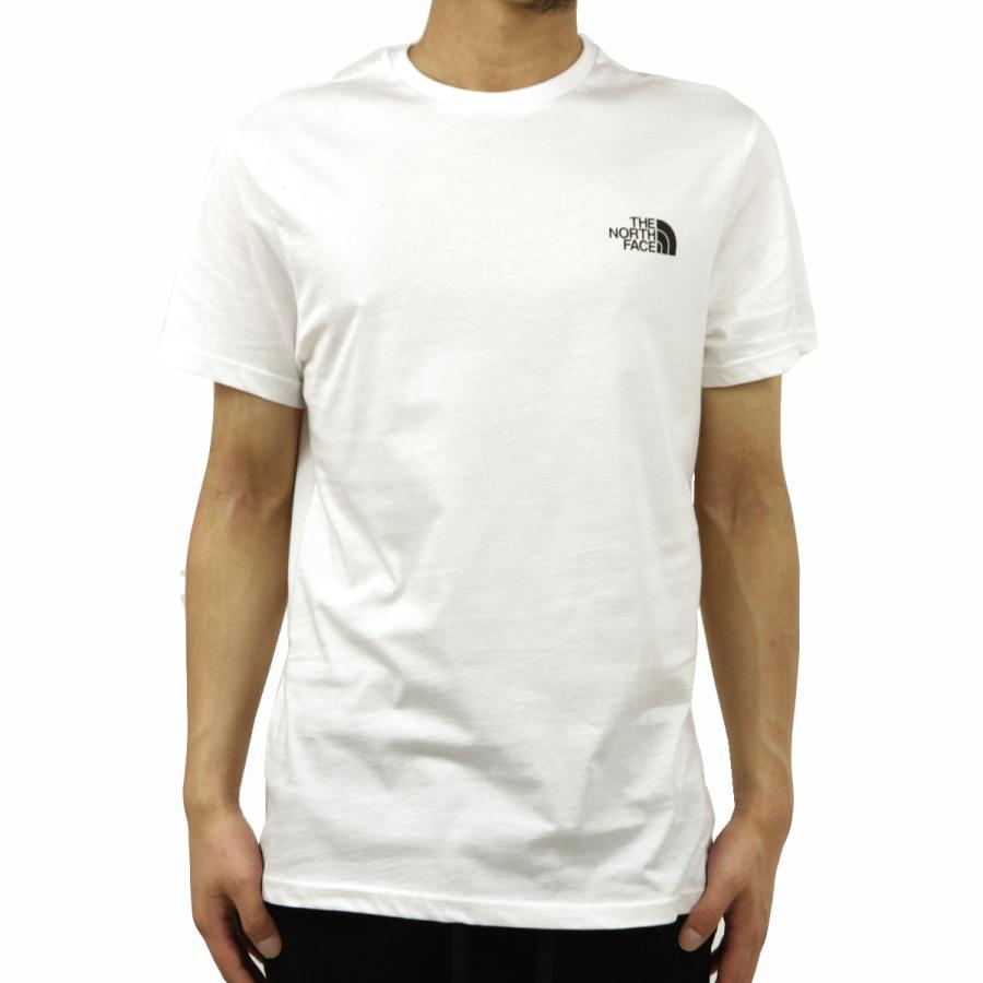 ノースフェイス Tシャツ メンズ 正規品 THE NORTH FACE 半袖Tシャツ クルーネック ロゴTシャツ 海外限定 SHORT SLEEVE SIMPLE DOME TEE NF0A87NG FN4 WHITE | THE NORTH FACE | 01