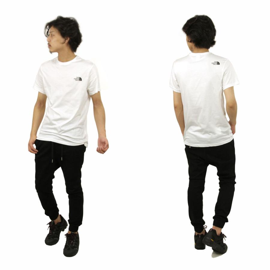ノースフェイス Tシャツ メンズ 正規品 THE NORTH FACE 半袖Tシャツ クルーネック ロゴTシャツ 海外限定 SHORT SLEEVE SIMPLE DOME TEE NF0A87NG FN4 WHITE | THE NORTH FACE | 10