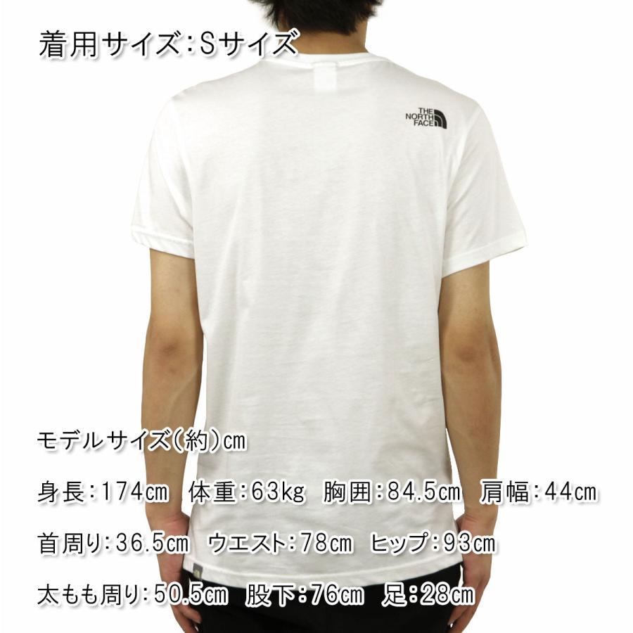 ノースフェイス Tシャツ メンズ 正規品 THE NORTH FACE 半袖Tシャツ クルーネック ロゴTシャツ 海外限定 SHORT SLEEVE SIMPLE DOME TEE NF0A87NG FN4 WHITE | THE NORTH FACE | 02