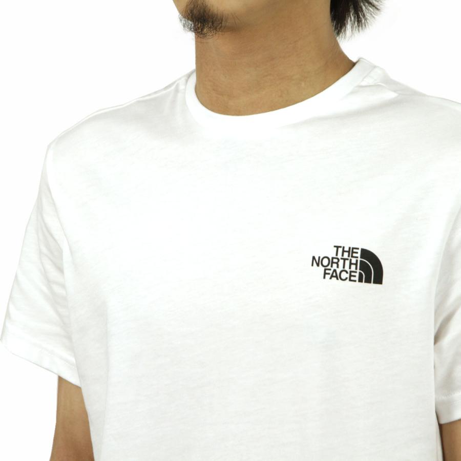 ノースフェイス Tシャツ メンズ 正規品 THE NORTH FACE 半袖Tシャツ クルーネック ロゴTシャツ 海外限定 SHORT SLEEVE SIMPLE DOME TEE NF0A87NG FN4 WHITE | THE NORTH FACE | 04