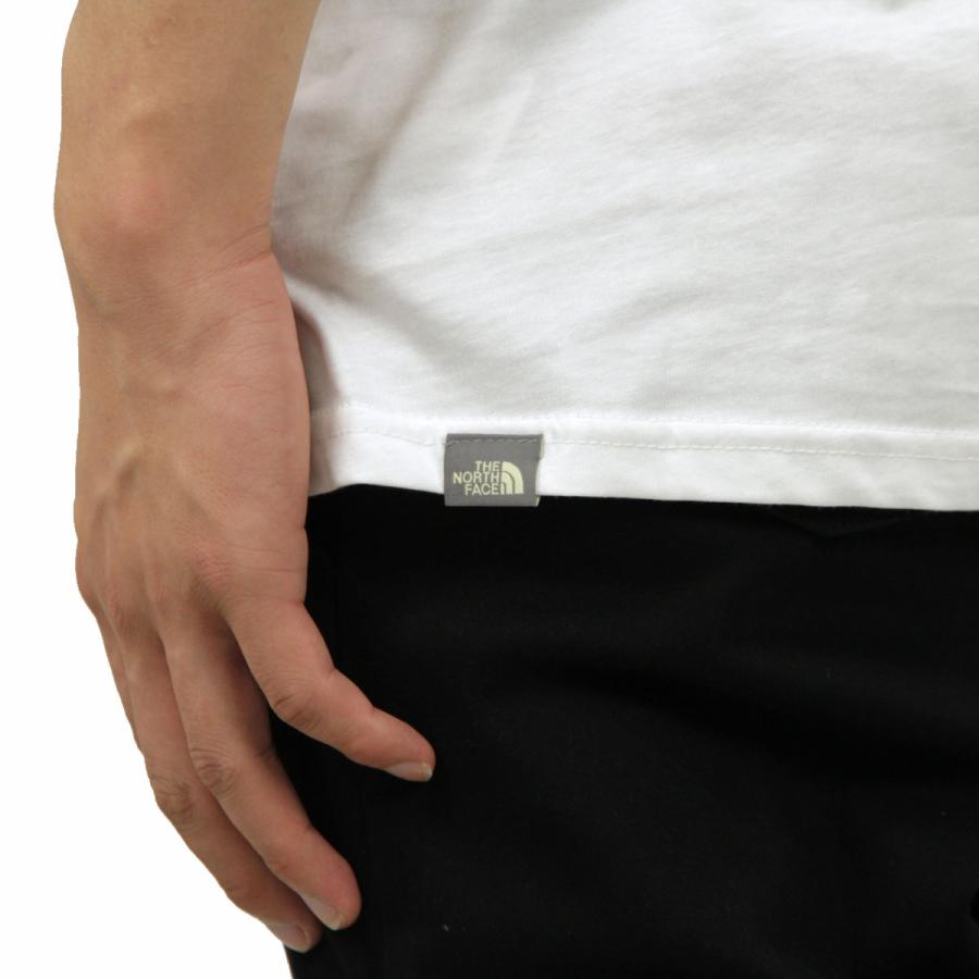ノースフェイス Tシャツ メンズ 正規品 THE NORTH FACE 半袖Tシャツ クルーネック ロゴTシャツ 海外限定 SHORT SLEEVE SIMPLE DOME TEE NF0A87NG FN4 WHITE | THE NORTH FACE | 06