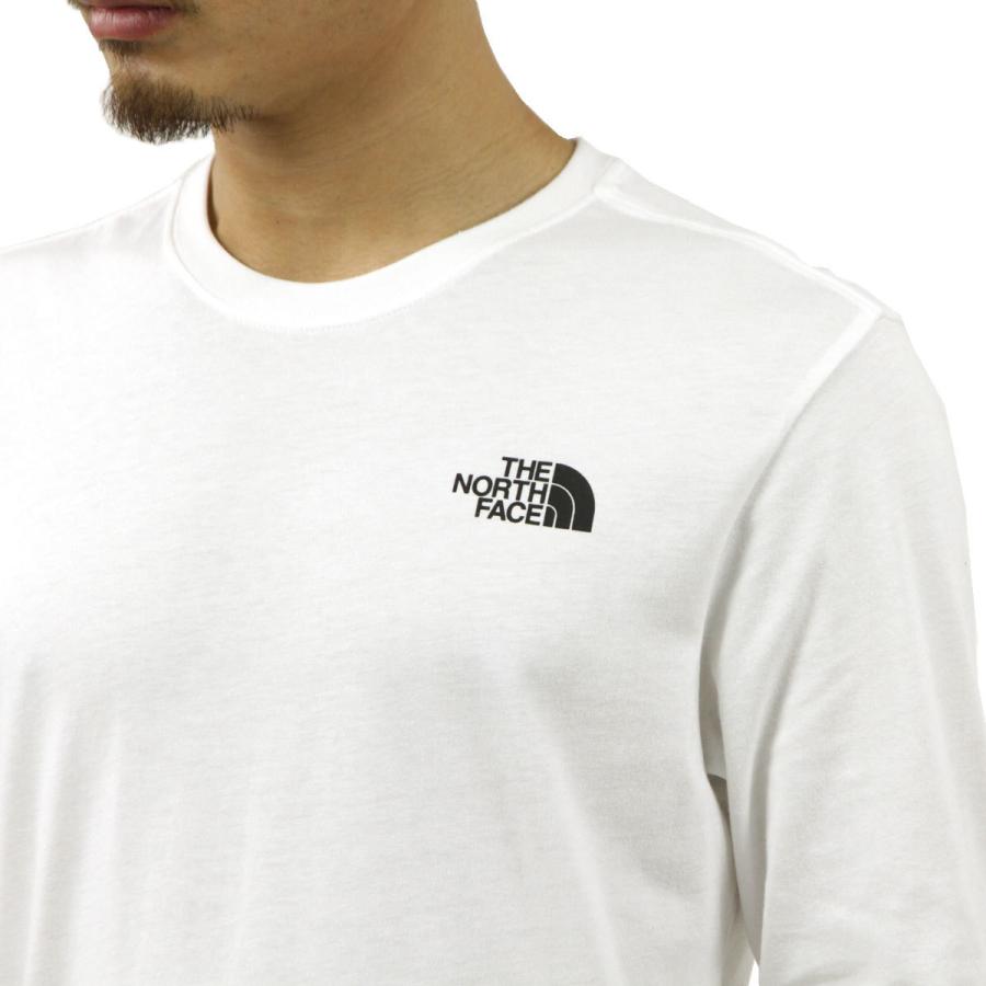 【ボーナスストア ポイント5倍 10/18 0:00〜10/18 23:59】 ノースフェイス ロンT メンズ 正規品 THE NORTH FACE 長袖Tシャツ バックプリント ロゴTシャツ  0 | THE NORTH FACE | 06