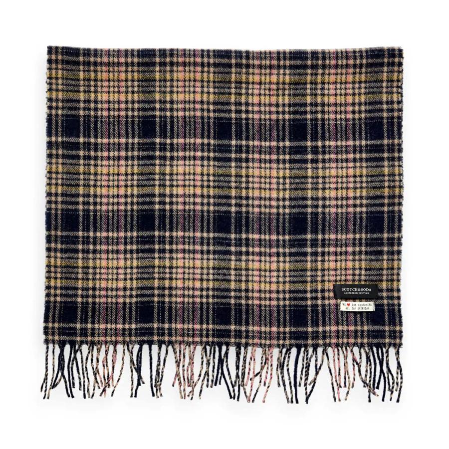 スコッチアンドソーダ マフラー 正規販売店 SCOTCH＆SODA CLASSIC WOOL-BLEND WOVEN CHECK SCARF COMBO E 152855 88415 79 | SCOTCH＆SODA | 02