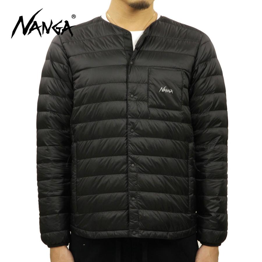ナンガ ダウン メンズ 正規販売店 NANGA ダウンカーディガン アウター NANGA DOWN CARDIGAN BLACK | 