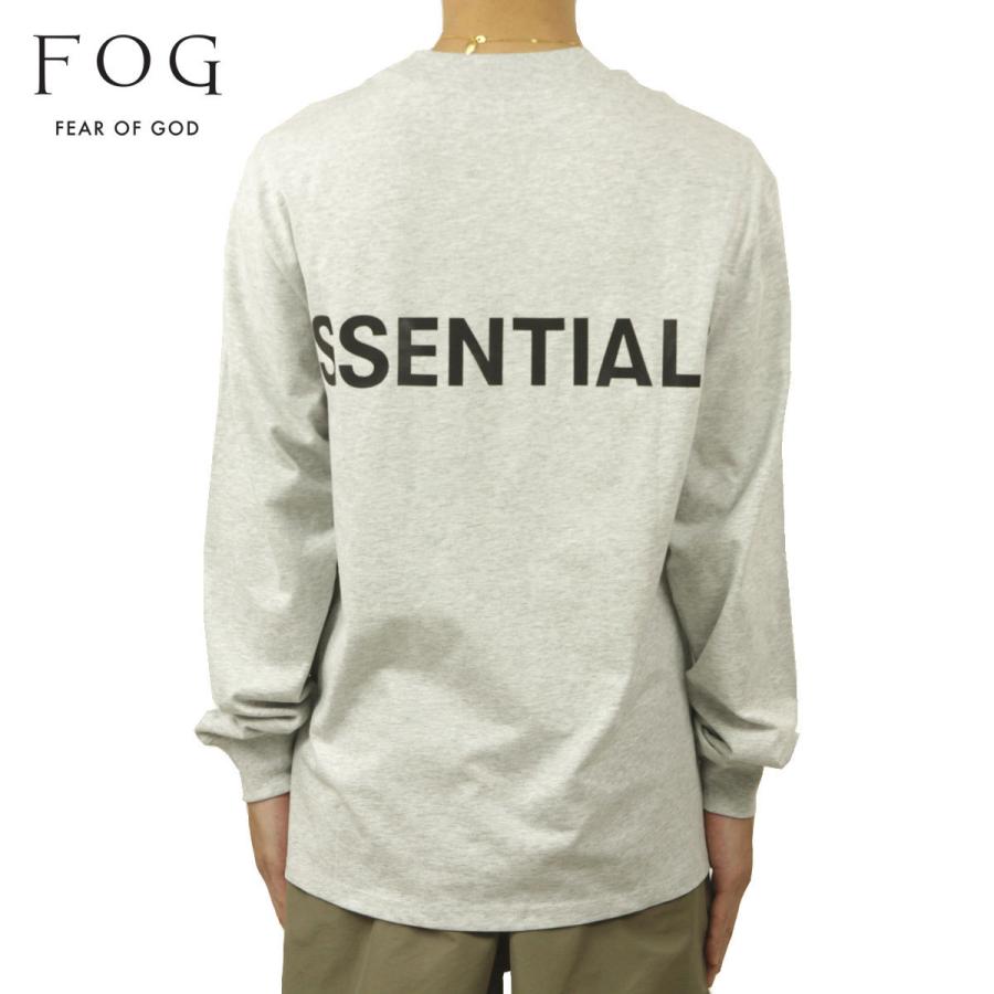 フィアオブゴッド fog essentials ロンT メンズ 正規品 FEAR OF GOD エッセンシャルズ 長袖Tシャツ ロゴ クルーネック FOG ESSENTIALS BOXY T-SHIRT | FEAR OF GOD