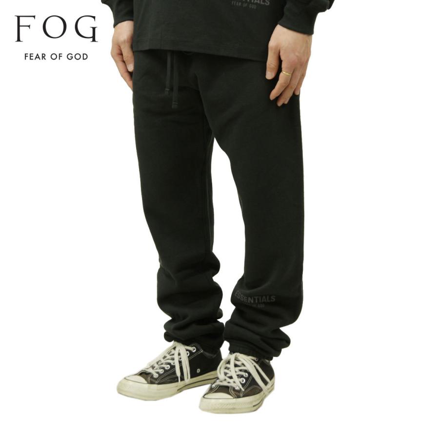 フィアオブゴッド fog essentials ボトムス メンズ 正規品 FEAR OF GOD エッセンシャルズ スウェットパンツ FOG - FEAR OF GOD ESSENTIALS SWEATPANTS BLACK | FEAR OF GOD