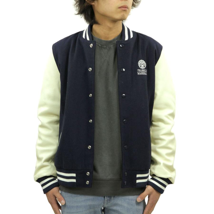 フランクリン マーシャル ジャケット メンズ 正規販売店 FRANKLIN＆MARSHALL アウター スタジアムジャケット STADIUM JACKET 167 JKMF559AN 0167｜mixon｜02