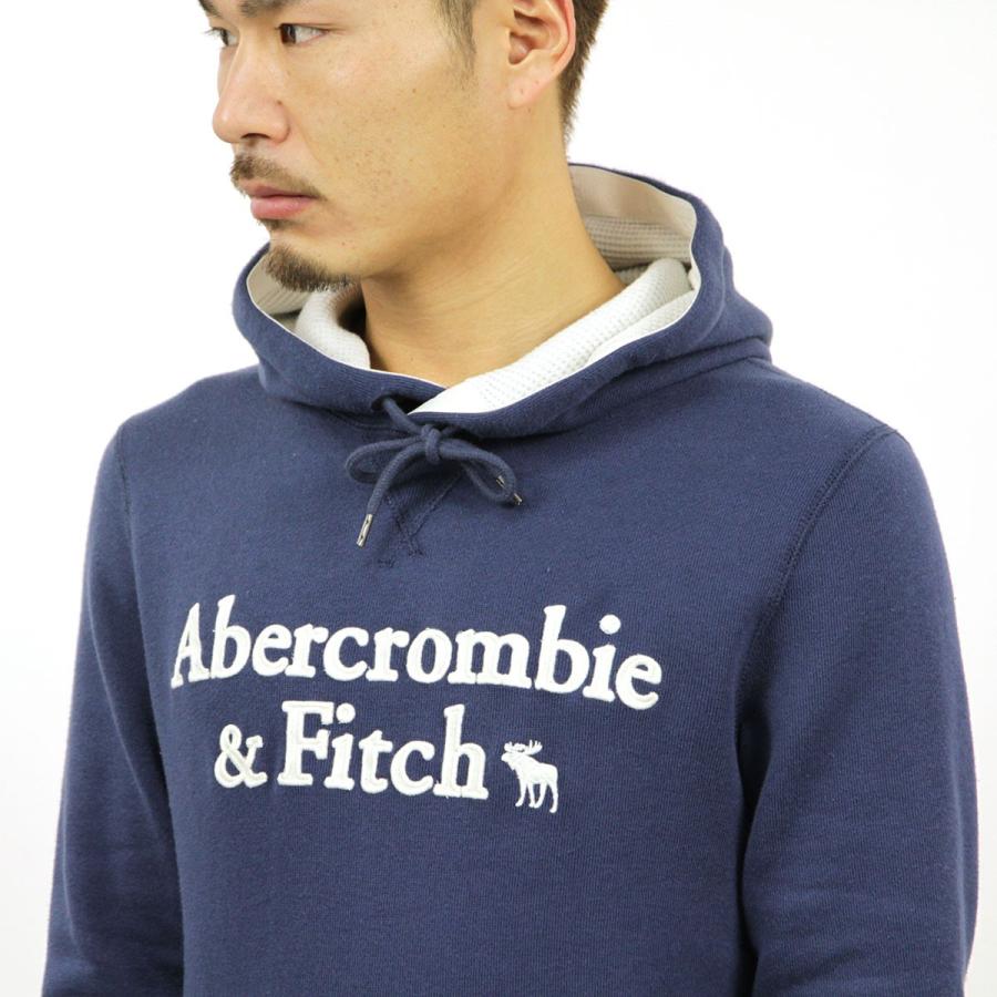 Abercrombie&Fitch（アバクロンビー&フィッチ） アバクロ パーカー メンズ 正規品 プルオーバーパーカー ロゴ