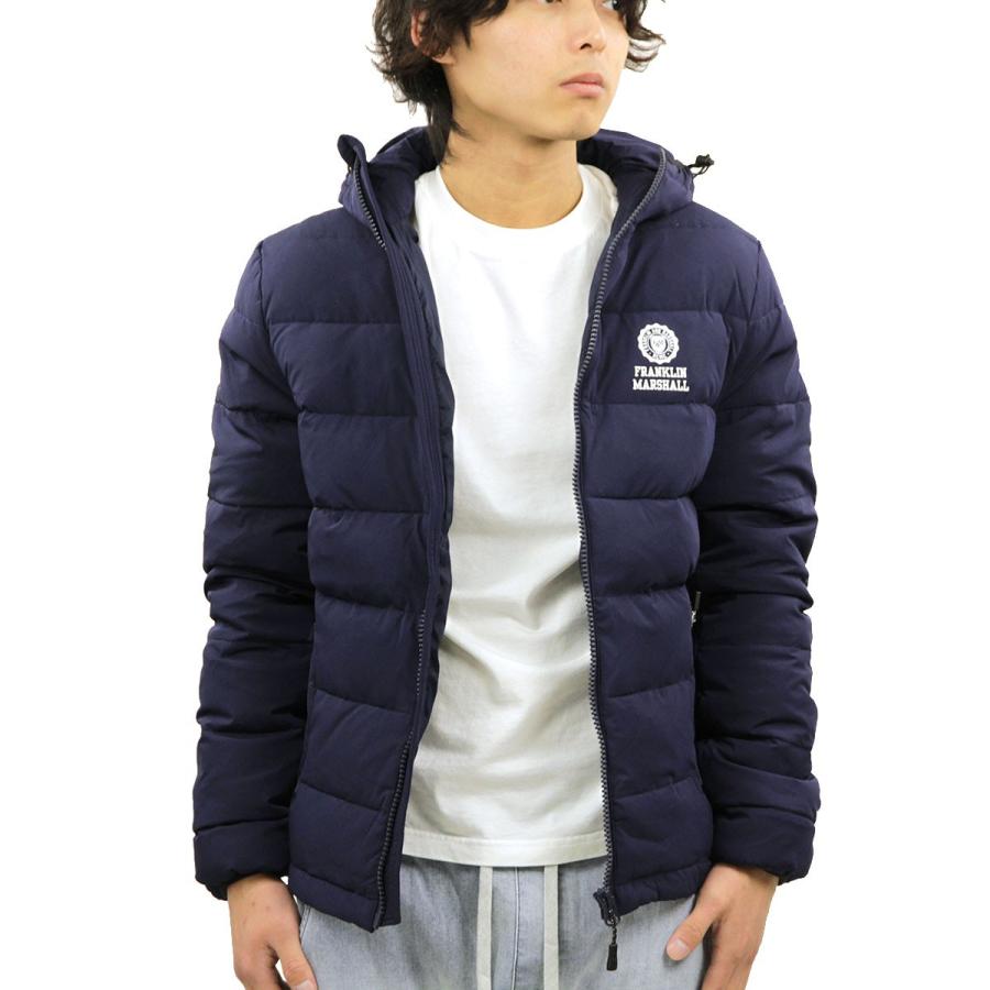 フランクリン マーシャル ダウンジャケット メンズ 正規販売店 FRANKLIN＆MARSHALL アウタージャケット DOWN JACKET JKMF411AN F167 NAVY｜mixon｜02