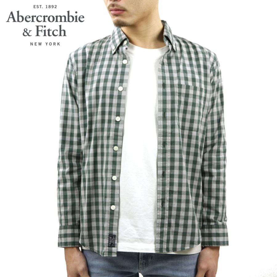アバクロ シャツ メンズ 正規品 Abercrombie Fitch 長袖シャツ ボタンダウンシャツ Gingham Poplin Shirt 125 125 1106 308 インポートセレクトショップ Mixon 通販 Yahoo ショッピング