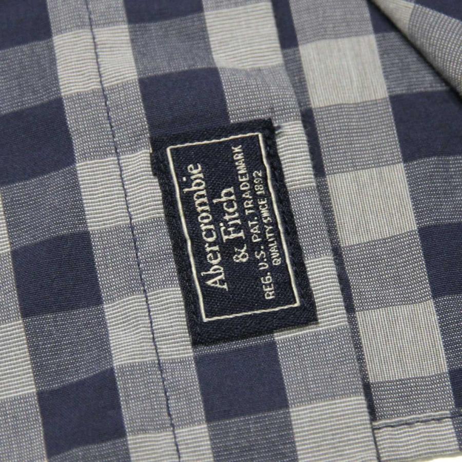 アバクロ シャツ メンズ 正規品 Abercrombie＆Fitch 長袖シャツ ボタンダウンシャツ GINGHAM POPLIN SHIRT 125-125-1106-208｜mixon｜09