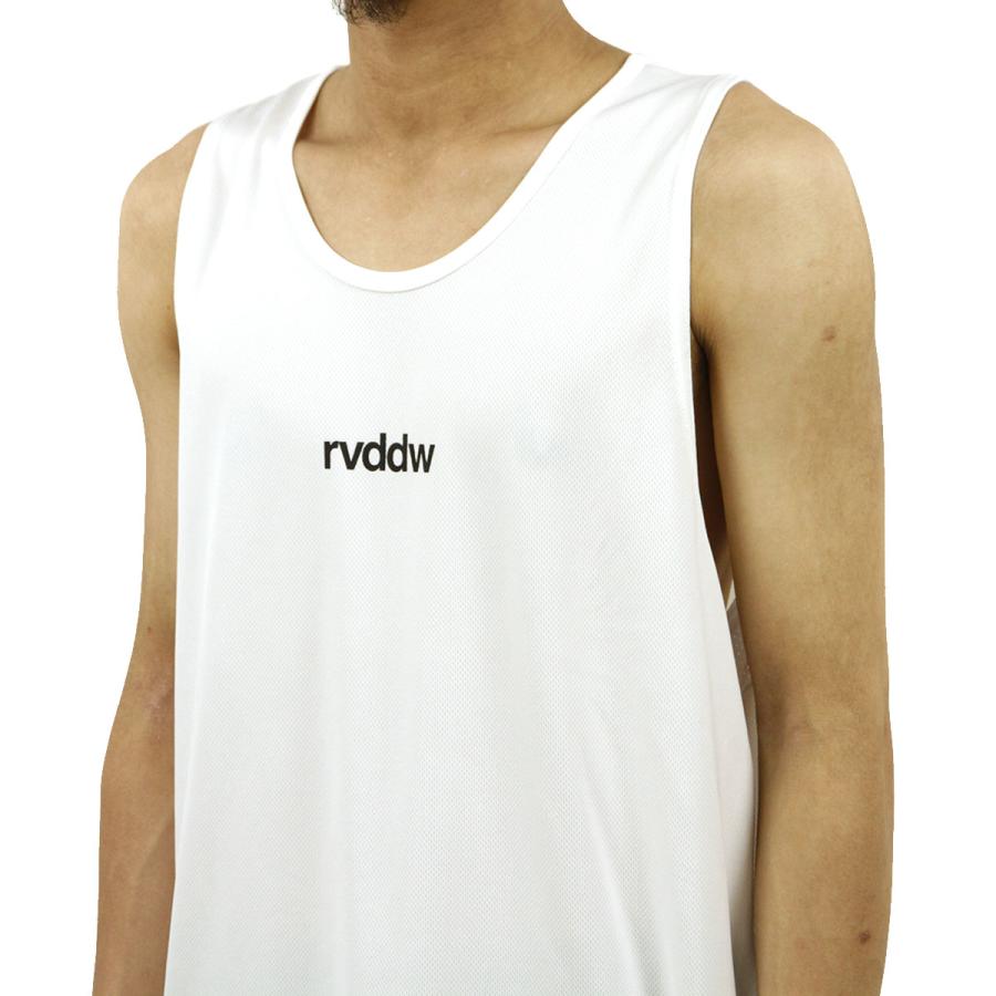 リバーサル タンクトップ メンズ 正規販売店 REVERSAL rvddw メッシュ地 BACK MESH TANK TOP rv20ss606 WHITE 父の日 プレゼント ラッピング｜mixon｜06