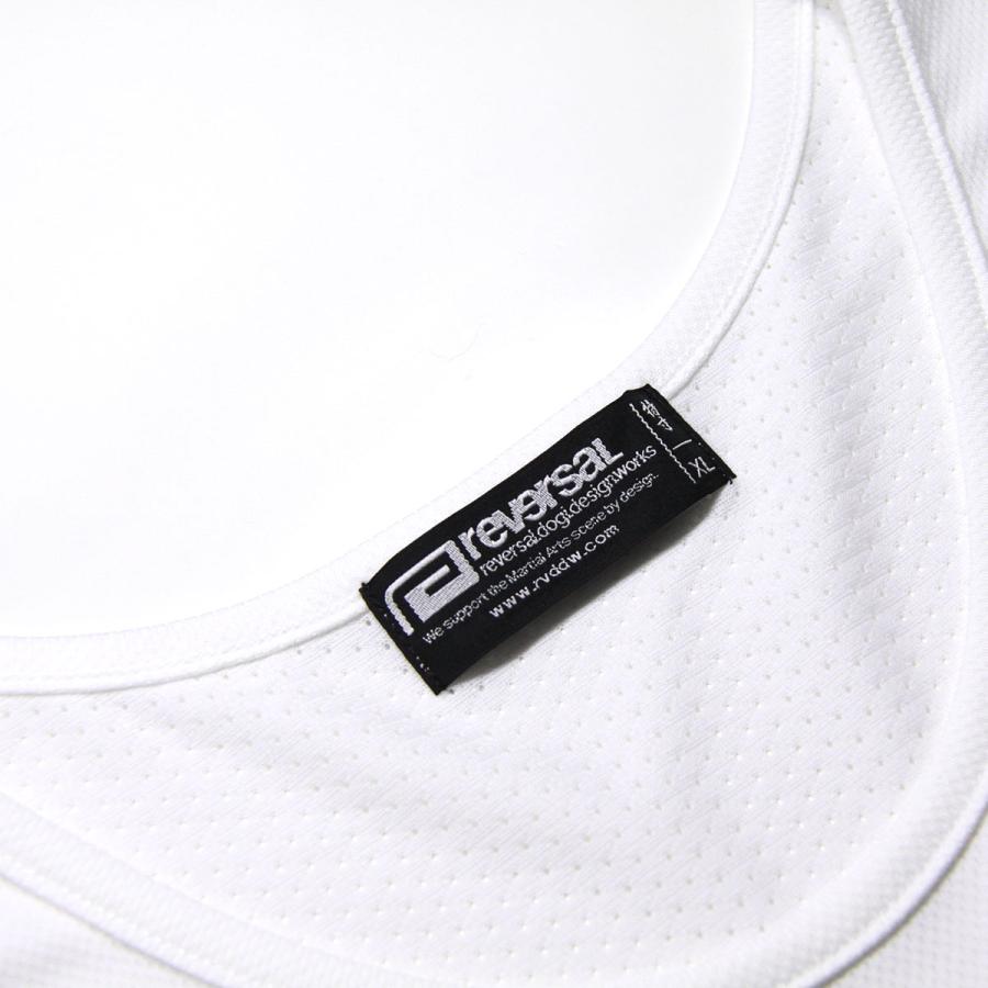 リバーサル タンクトップ メンズ 正規販売店 REVERSAL rvddw メッシュ地 BACK MESH TANK TOP rv20ss606 WHITE 父の日 プレゼント ラッピング｜mixon｜10