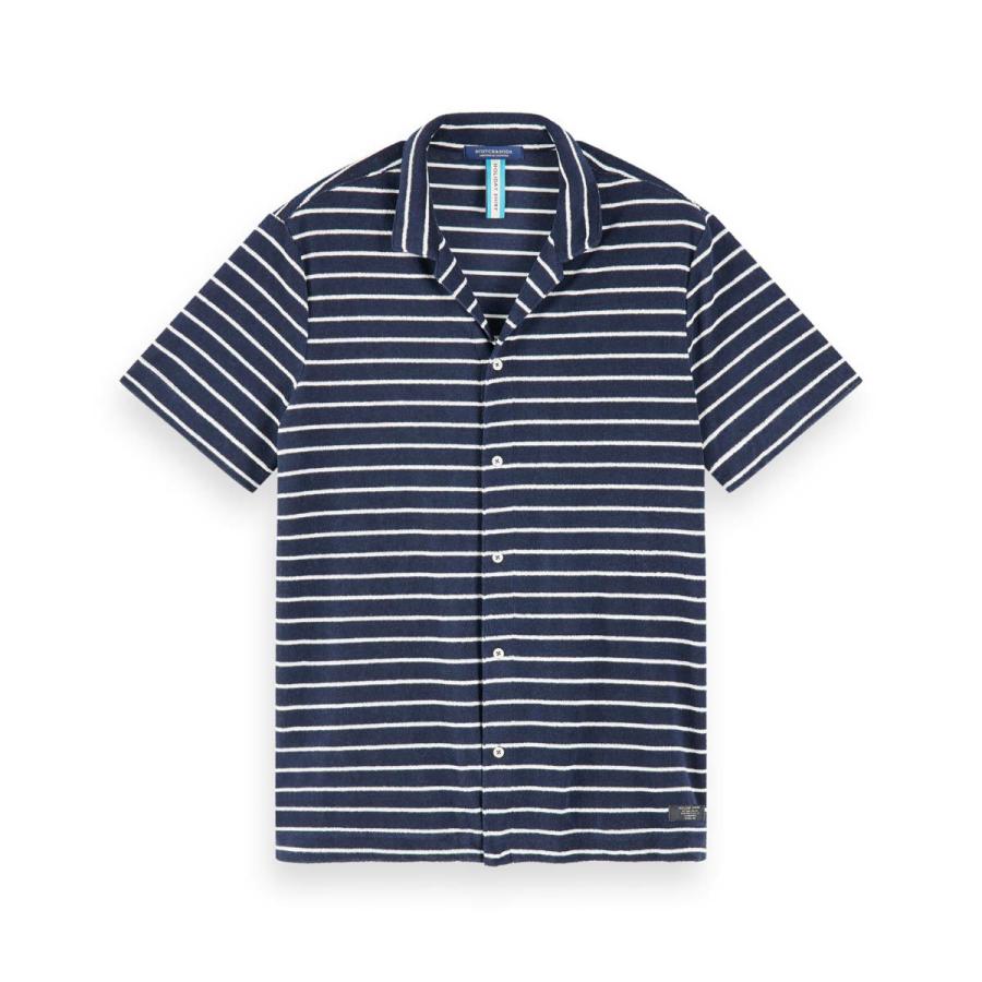 スコッチアンドソーダ シャツ 正規販売店 SCOTCH＆SODA 半袖シャツ 開襟シャツ SHORTSLEEVE TOWELLING SHIRT 155463 0 クリスマス プレゼント ラッピング | SCOTCH＆SODA | 04