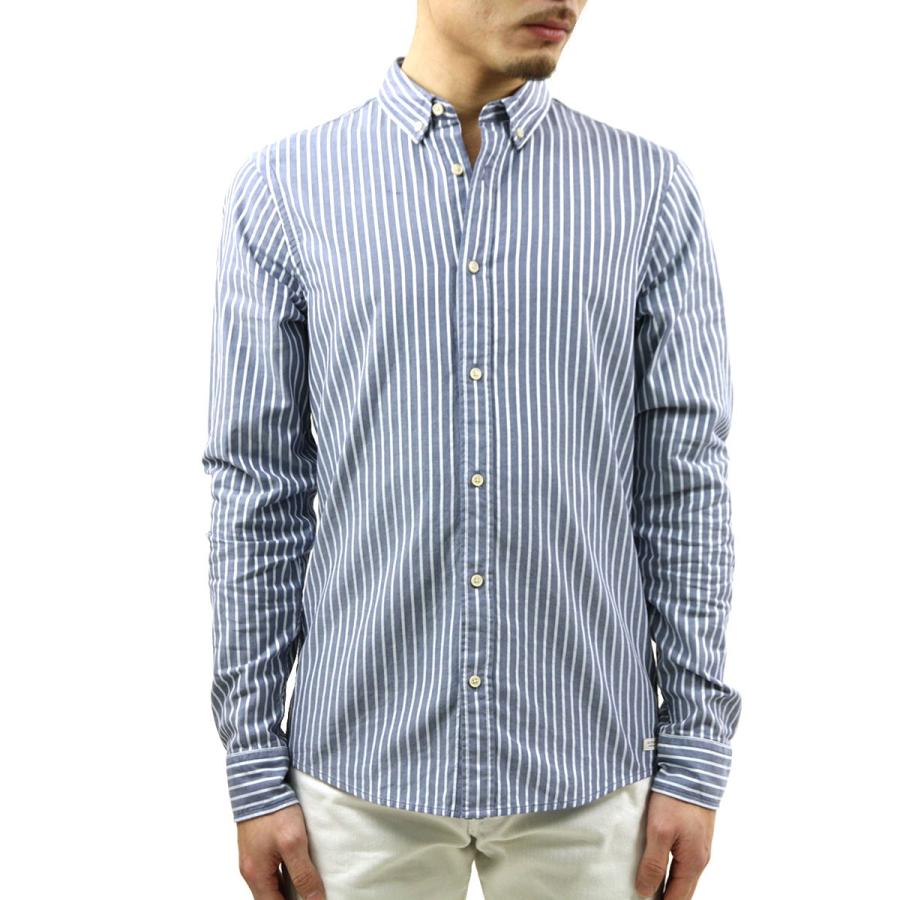 スコッチアンドソーダ シャツ メンズ 正規販売店 SCOTCH＆SODA 長袖シャツ オックスフォード ボタンダウンシャツ BUTTON DOWN DOBBY OXFORD SHIRT D 153540 0219 11402 69 COMBO C クリスマス プレゼント ラッピング SCOTCH＆SODA（スコッチアンドソーダ） シャツ メンズ 正規販売店 長袖