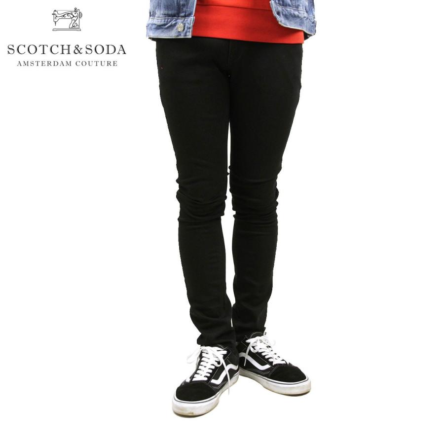 Scotch & Soda Skim Jeans In Stay Black