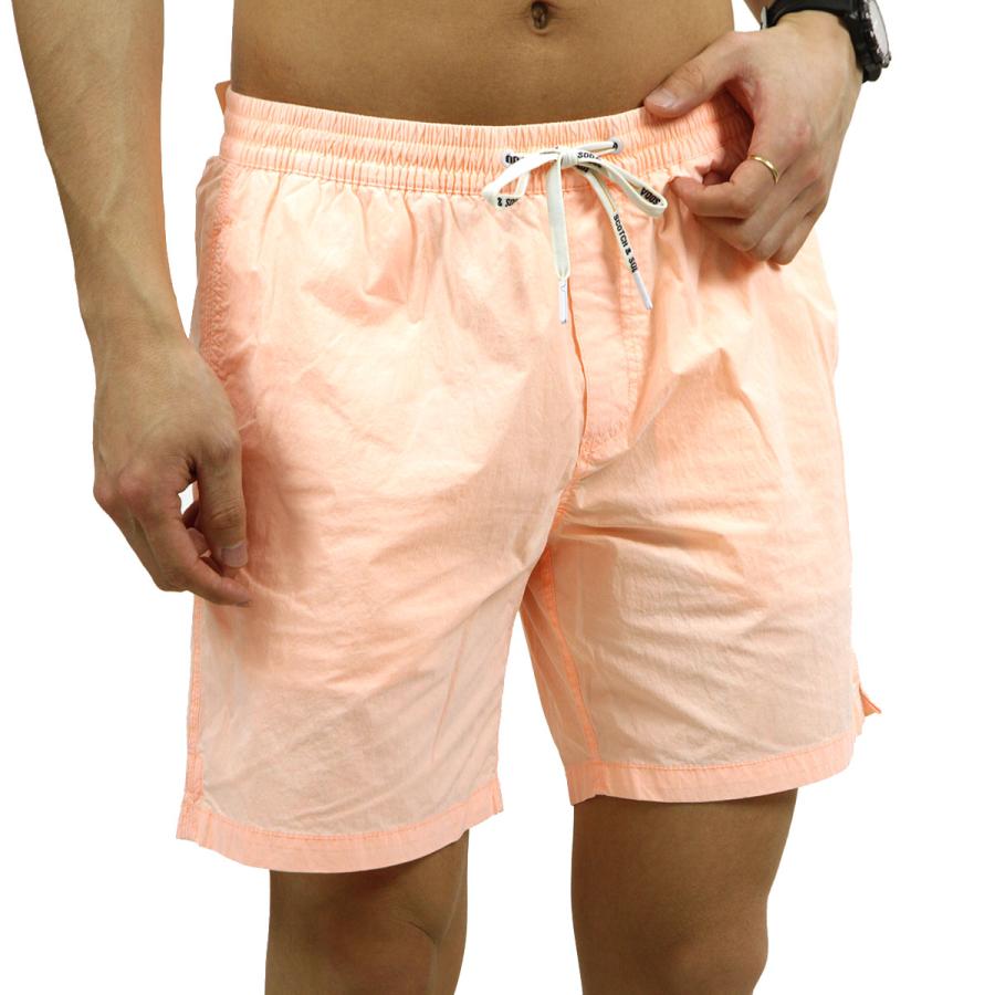 スコッチアンドソーダ 水着 メンズ 正規販売店 SCOTCH＆SODA スイムパンツ トランクス型 MID-LENGTH GARMENT-DYED SWIM SH 父の日 プレゼント ラッピング_1
