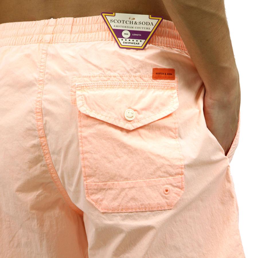 スコッチアンドソーダ 水着 メンズ 正規販売店 SCOTCH＆SODA スイムパンツ トランクス型 MID-LENGTH GARMENT-DYED SWIM SH 父の日 プレゼント ラッピング_6