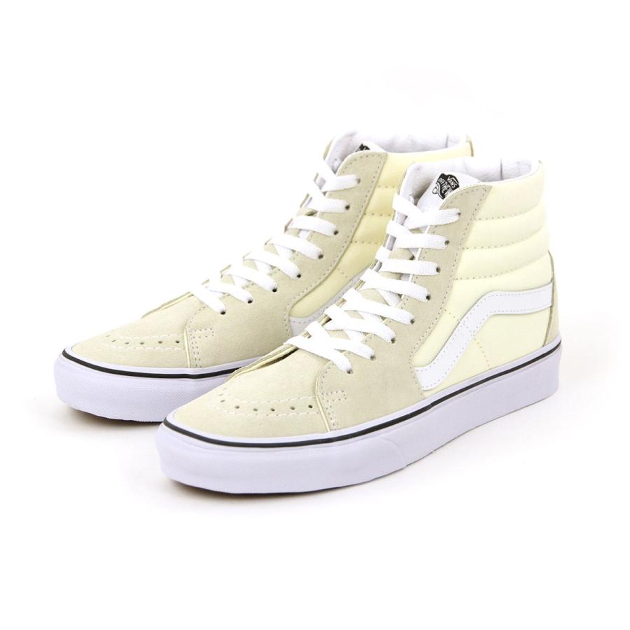 バンズ スニーカー メンズ 正規販売店 VANS スニーカー スケートハイ VANS SK8-HI CLASSIC WHITE/TRUE WHITE VN0A4U3CFRL｜mixon｜02