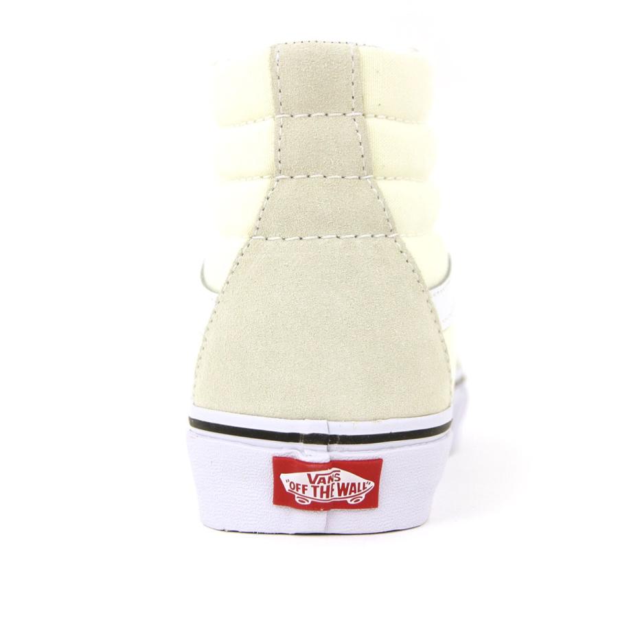 バンズ スニーカー メンズ 正規販売店 VANS スニーカー スケートハイ VANS SK8-HI CLASSIC WHITE/TRUE WHITE VN0A4U3CFRL｜mixon｜08