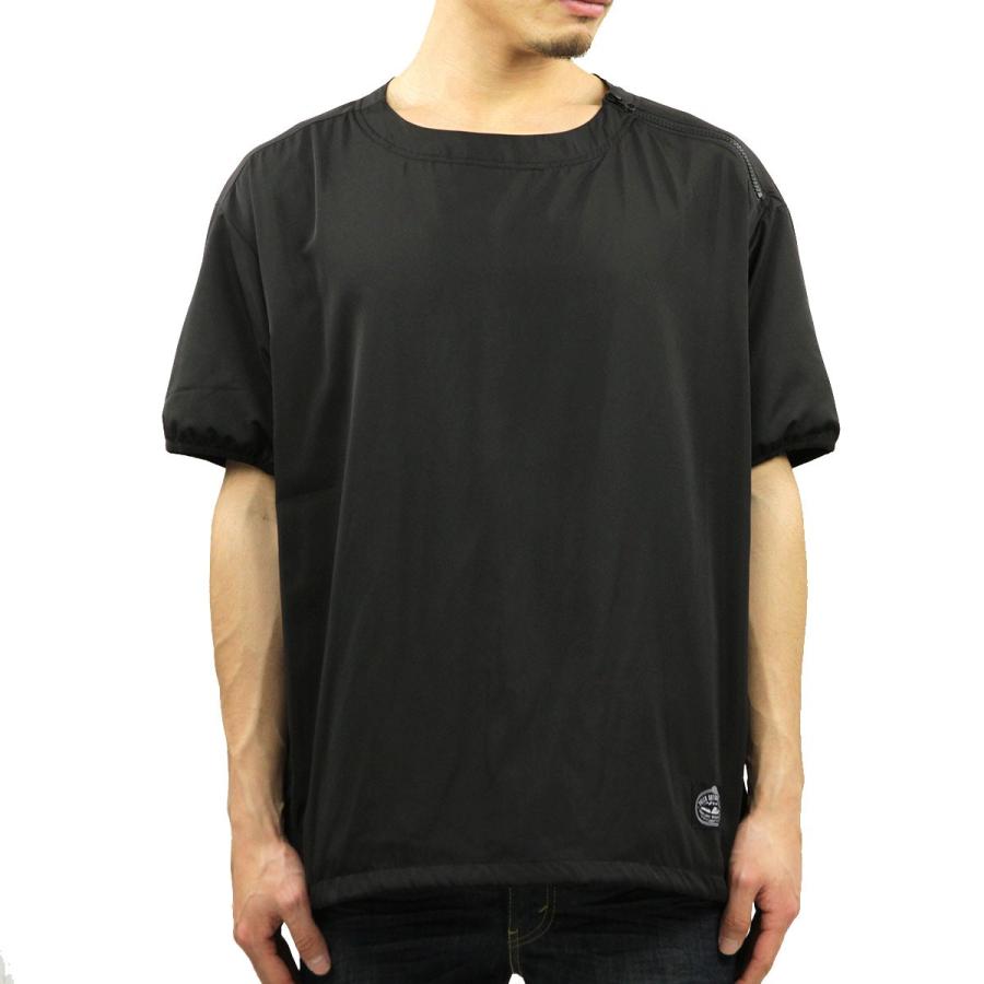 ポーラー Tシャツ メンズ 正規販売店 POLER 半袖Tシャツ クルーネックTシャツ NYLON BAGGY CREW S/S TEE 55100124-BLK BLACK｜mixon｜02