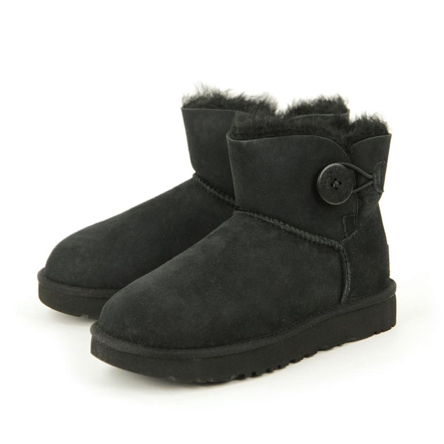◆美品◆UGG ブラックエンジニアムートンブーツ　24cm UGG エンジニア エンジニアブーツ ムートンブーツ 24.0cm