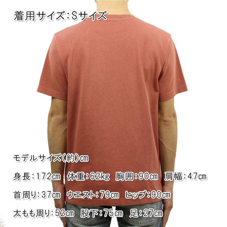 ヌーディージーンズ Tシャツ メンズ 正規販売店 Nudie Jeans 半袖Tシャツ クルーネックTシャツ UNO NJCO CIRCLE CREW TEE DUSTY RED R32 131680 | Nudie Jeans | 02