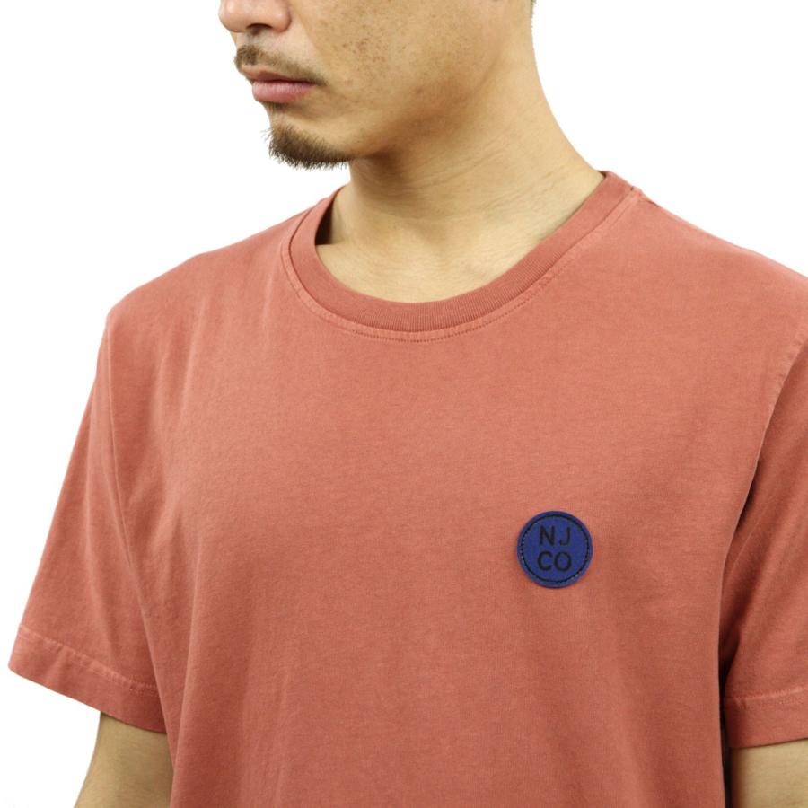 ヌーディージーンズ Tシャツ メンズ 正規販売店 Nudie Jeans 半袖Tシャツ クルーネックTシャツ UNO NJCO CIRCLE CREW TEE DUSTY RED R32 131680 | Nudie Jeans | 05