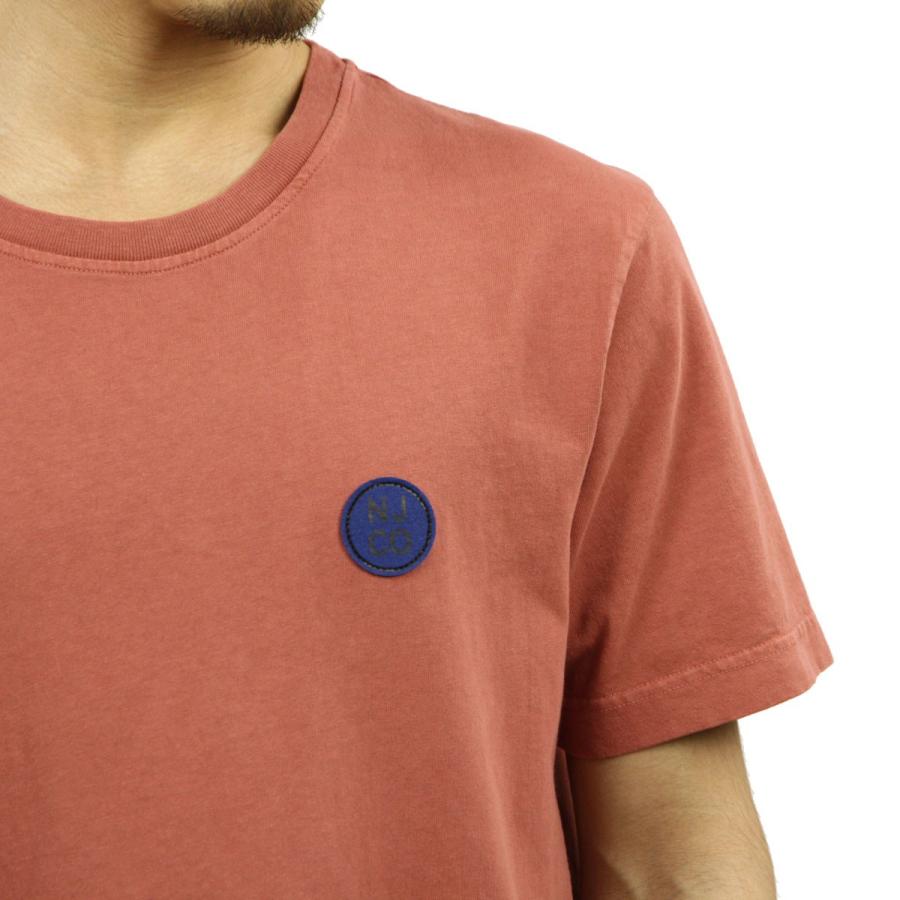 ヌーディージーンズ Tシャツ メンズ 正規販売店 Nudie Jeans 半袖Tシャツ クルーネックTシャツ UNO NJCO CIRCLE CREW TEE DUSTY RED R32 131680 | Nudie Jeans | 06