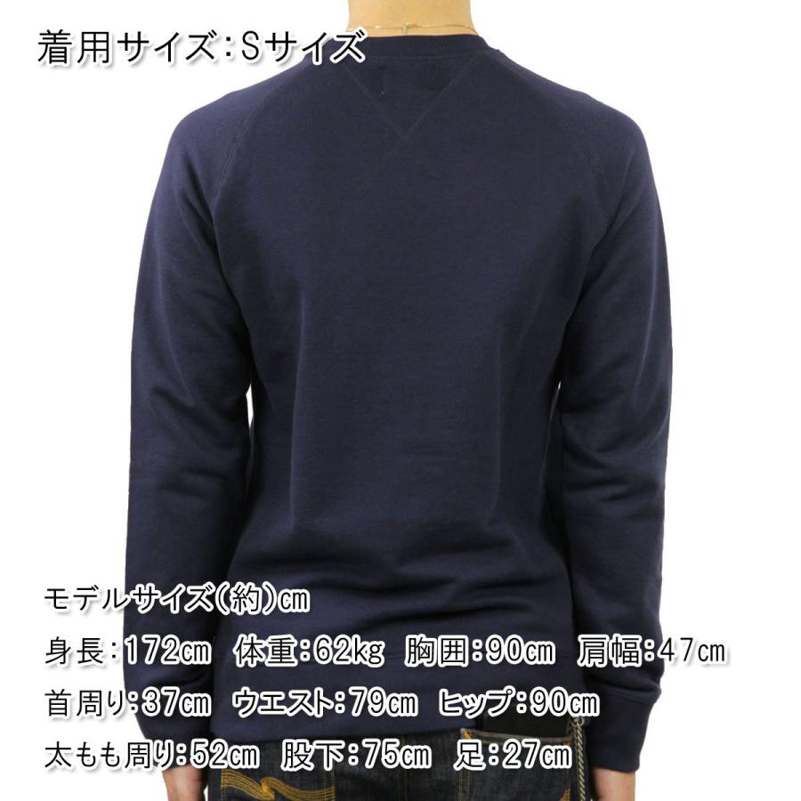 ヌーディージーンズ スウェット メンズ 正規販売店 Nudie Jeans トレーナー SAMUEL LOGO SWEATSHIRT CREW FLEECE MIDNIGHT B97 150380 クリスマス プレゼント ラッピング Nudie Jeans（ヌーディージーンズ） スウェット メンズ 正規販売店