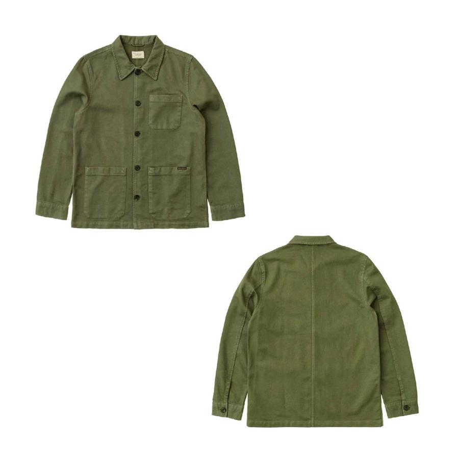 【ボーナスストア 誰でも+5% 6/4 0:00〜6/5 23:59】 ヌーディージーンズ アウター メンズ 正規販売店 Nudie Jeans カバー  父の日 プレゼント ラッピングの画像