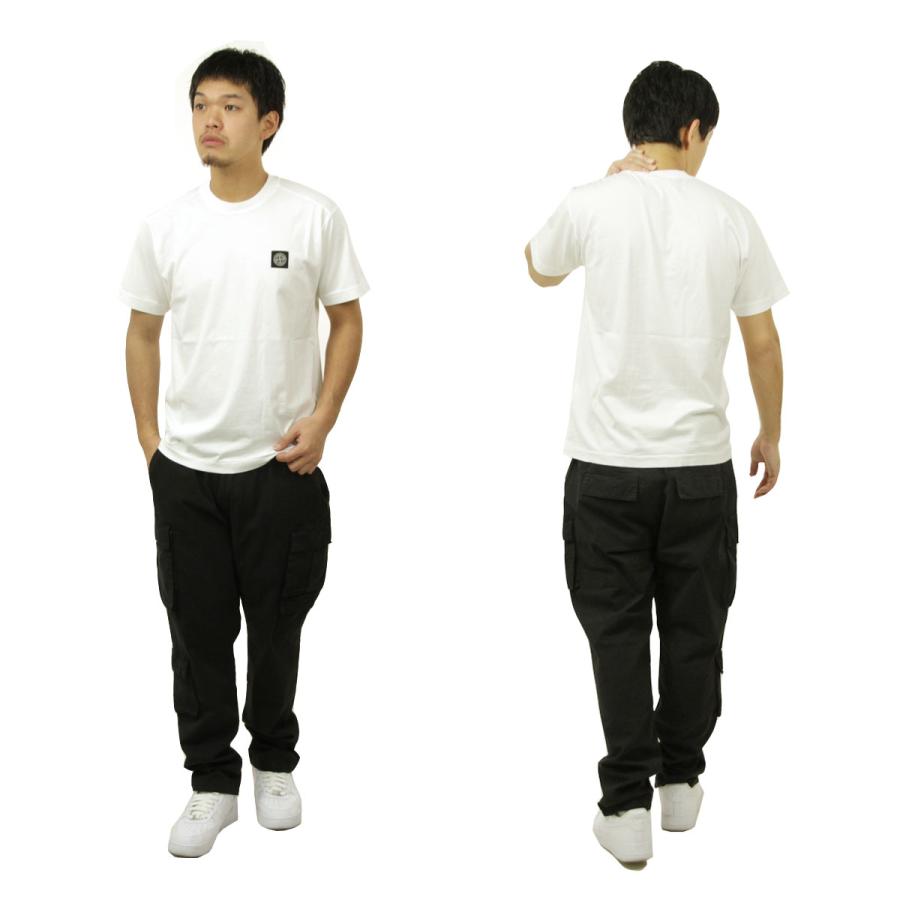 【ボーナスストア 誰でも+5% 6/4 0:00〜6/5 23:59】 ストーンアイランド メンズ 半袖Tシャツ 正規品 STONE ISLAND ロゴ T  父の日 プレゼント ラッピングの画像
