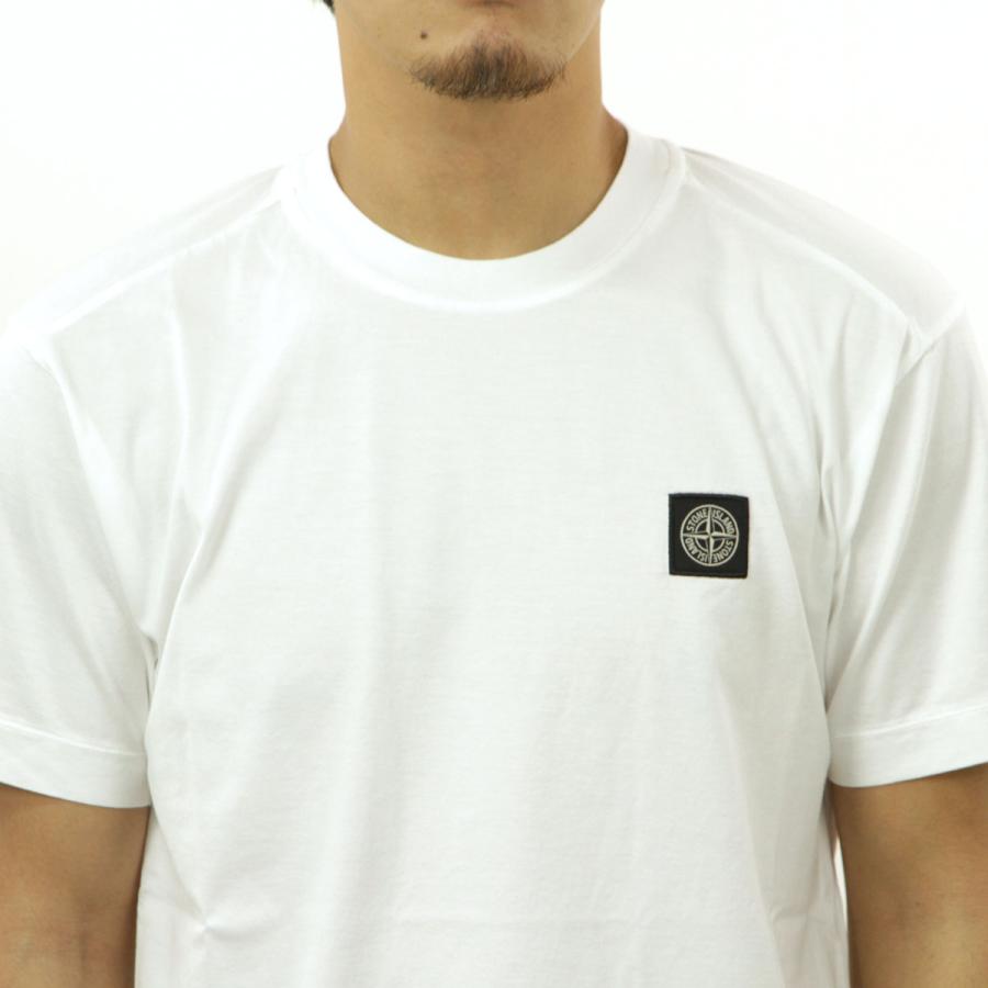 【ボーナスストア 誰でも+5% 6/4 0:00〜6/5 23:59】 ストーンアイランド メンズ 半袖Tシャツ 正規品 STONE ISLAND ロゴ T  父の日 プレゼント ラッピングの画像