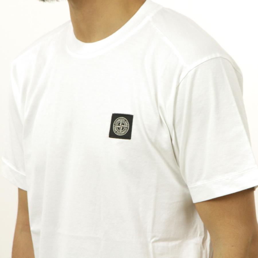【ボーナスストア 誰でも+5% 6/4 0:00〜6/5 23:59】 ストーンアイランド メンズ 半袖Tシャツ 正規品 STONE ISLAND ロゴ T  父の日 プレゼント ラッピングの画像