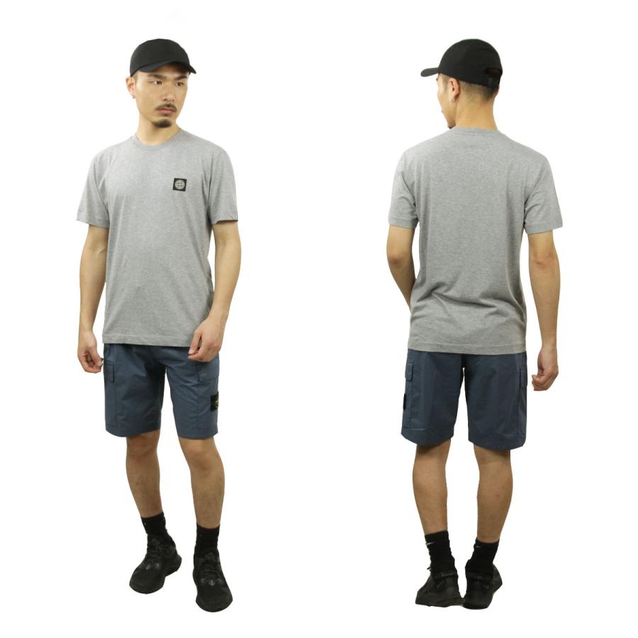 STONE ISLAND ストーンアイランド メンズ 半袖Tシャツ 正規品 ロゴ T