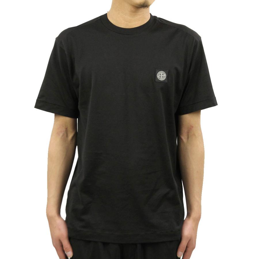 【ボーナスストア 誰でも+5% 6/4 0:00〜6/5 23:59】 ストーンアイランド Tシャツ メンズ 正規品 STONE ISLAND 半袖Tシャツ 父の日 プレゼント ラッピングの画像