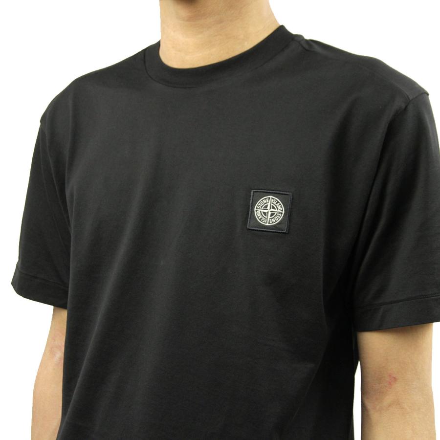 【ボーナスストア 誰でも+5% 6/4 0:00〜6/5 23:59】 ストーンアイランド Tシャツ メンズ 正規品 STONE ISLAND 半袖Tシャツ 父の日 プレゼント ラッピングの画像