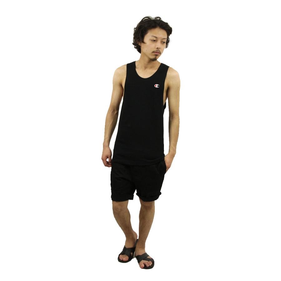 チャンピオン タンクトップ メンズ 正規品 CHAMPION 無地 タンクトップ HERITAGE TANK TOP TEE 70oz T5837549958 003 BLACK｜mixon｜10