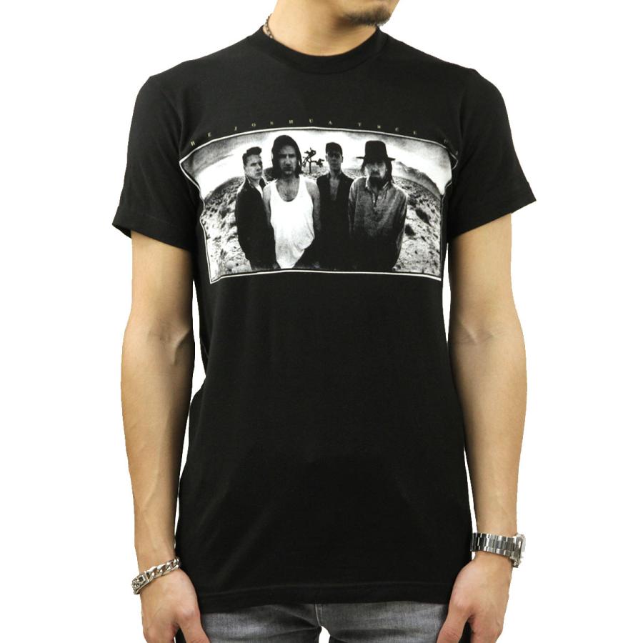 ミュージックティ バンドTシャツ メンズ 正規品 MUSIC TEE フォトT ロックTシャツ 半袖Tシャツ U2 ヨシュア・トゥリー U2 JOSHUA TREE MUSIC TEE |  | 01