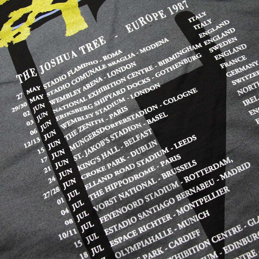 ミュージックティ バンドTシャツ メンズ 正規品 MUSIC TEE フォトT ロックTシャツ 半袖Tシャツ U2 ヨシュア・トゥリー U2 JOSHUA TREE MUSIC TEE |  | 07