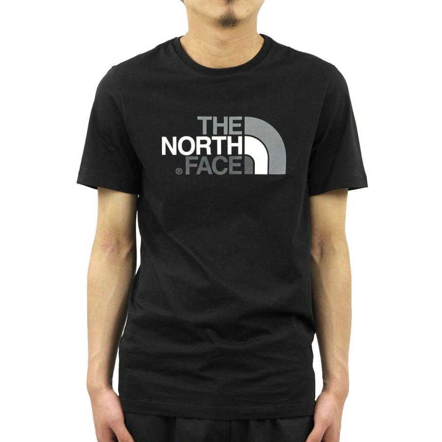 ノースフェイス Tシャツ メンズ 正規品 THE NORTH FACE 半袖Tシャツ クルーネック ロゴTシャツ SHORT SLEEVE EASY TEE NF0A2TX3 TNF BLACK | THE NORTH FACE | 01