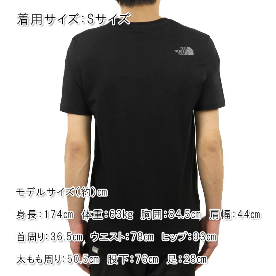 ノースフェイス Tシャツ メンズ 正規品 THE NORTH FACE 半袖Tシャツ クルーネック ロゴTシャツ SHORT SLEEVE EASY TEE NF0A2TX3 TNF BLACK | THE NORTH FACE | 02