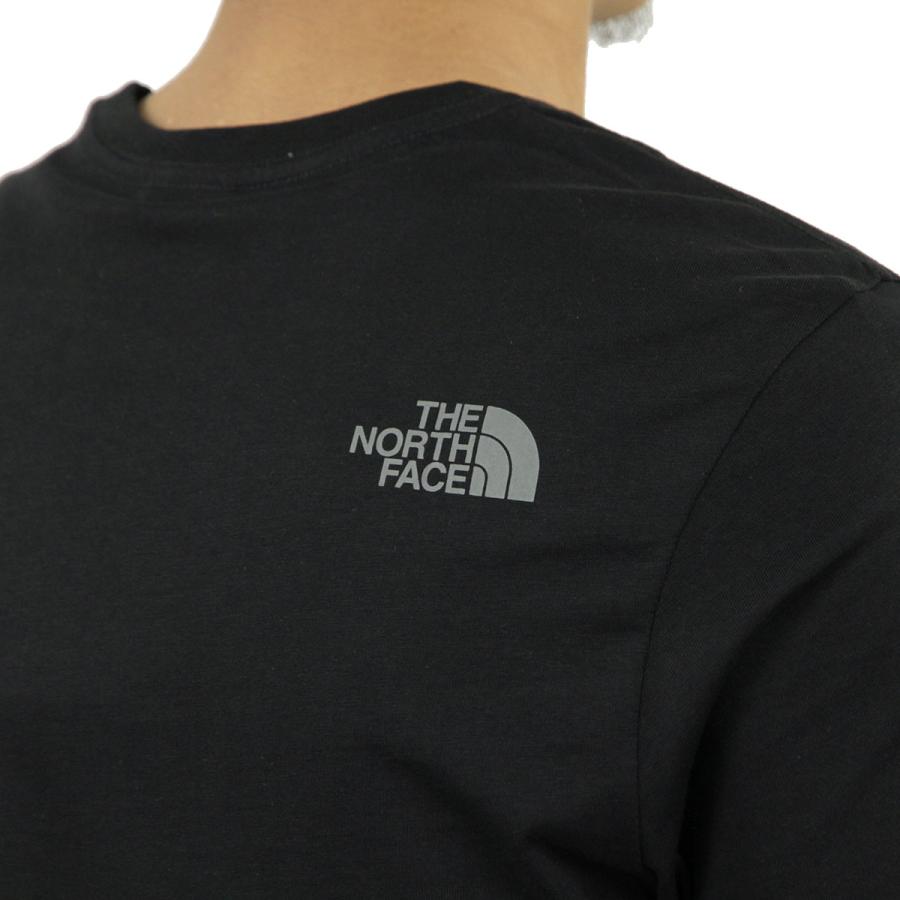 ノースフェイス Tシャツ メンズ 正規品 THE NORTH FACE 半袖Tシャツ クルーネック ロゴTシャツ SHORT SLEEVE EASY TEE NF0A2TX3 TNF BLACK | THE NORTH FACE | 06