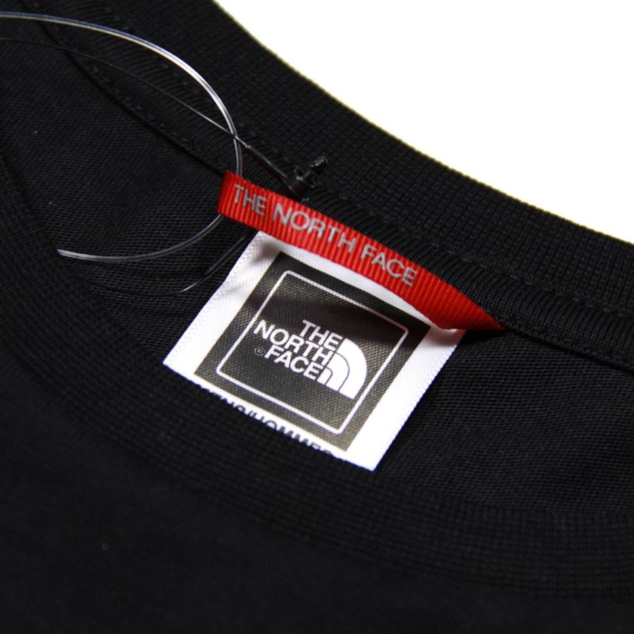 ノースフェイス Tシャツ メンズ 正規品 THE NORTH FACE 半袖Tシャツ クルーネック ロゴTシャツ SHORT SLEEVE EASY TEE NF0A2TX3 TNF BLACK | THE NORTH FACE | 09