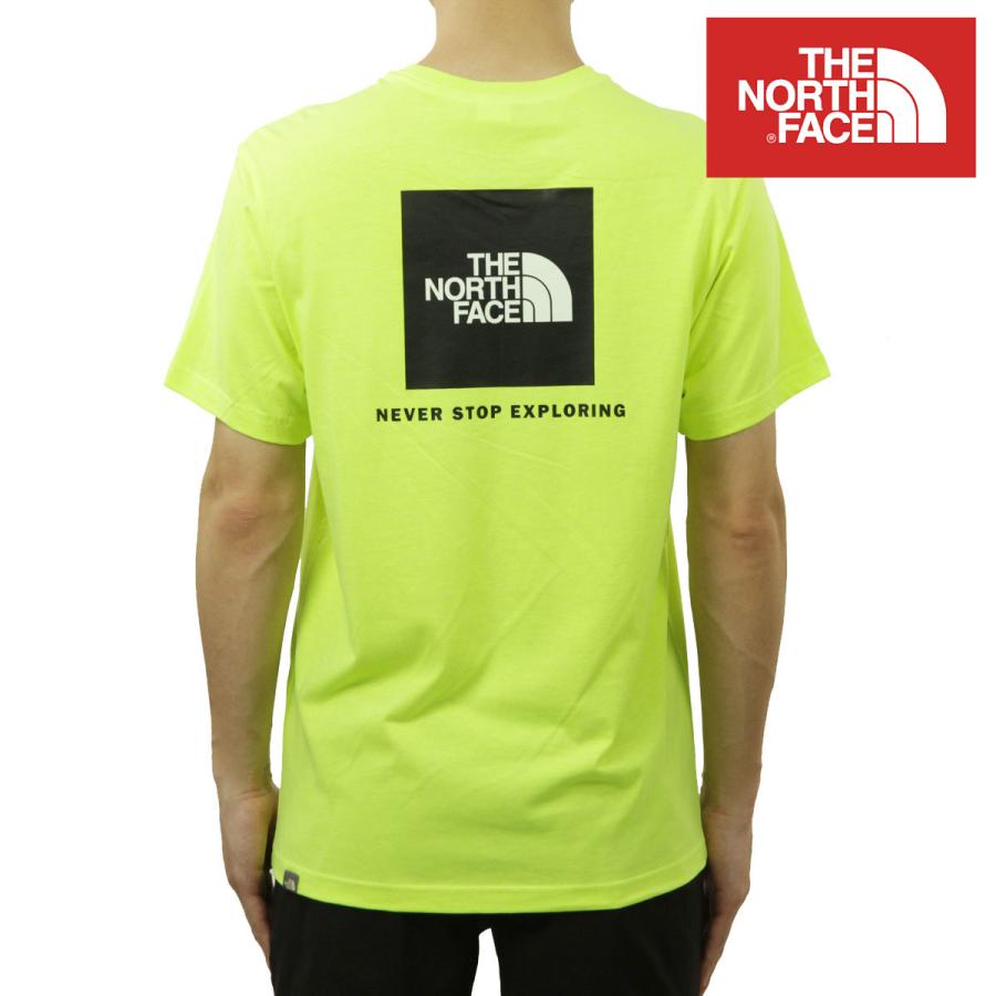 ノースフェイス メンズ 半袖Tシャツ 正規品 THE NORTH FACE ロゴ バックプリント クルーネック SHORT SLEEVE RED BOX TEE  父の日 プレゼント ラッピング | THE NORTH FACE