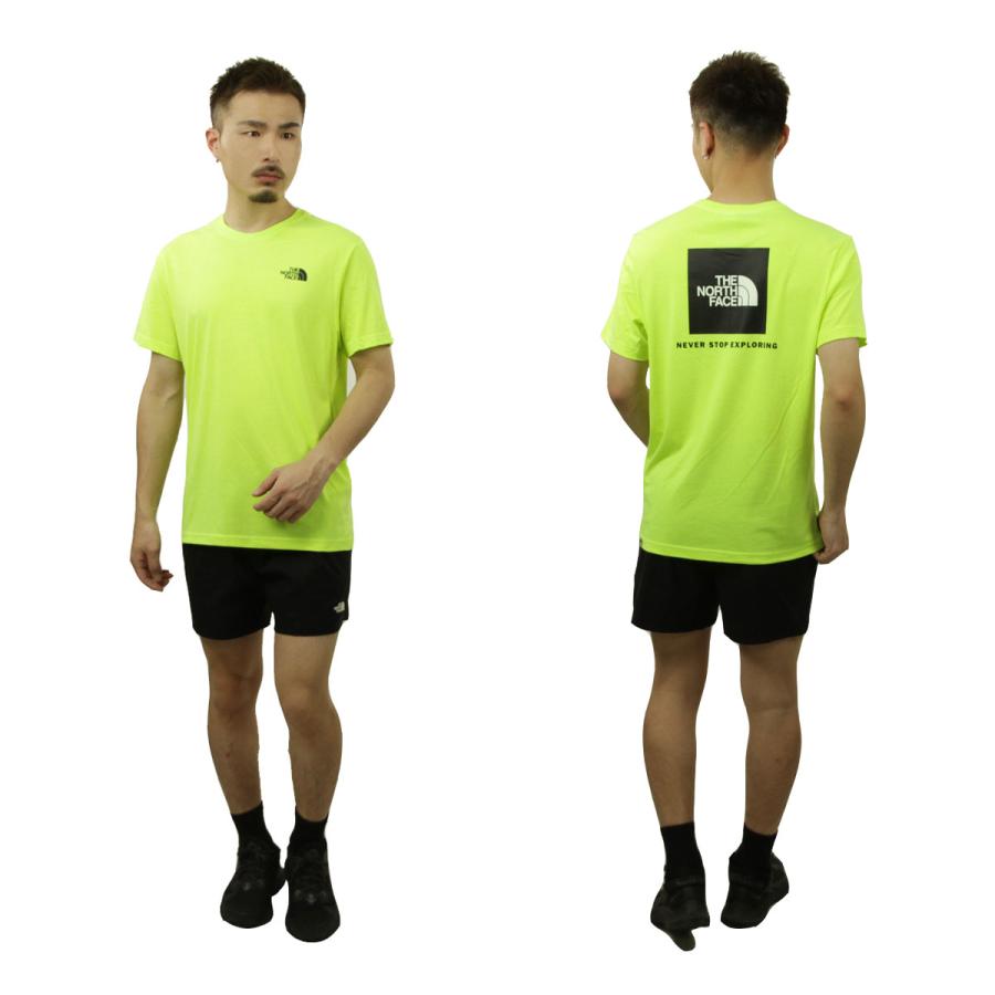 ノースフェイス メンズ 半袖Tシャツ 正規品 THE NORTH FACE ロゴ バックプリント クルーネック SHORT SLEEVE RED BOX TEE  父の日 プレゼント ラッピング | THE NORTH FACE | 10