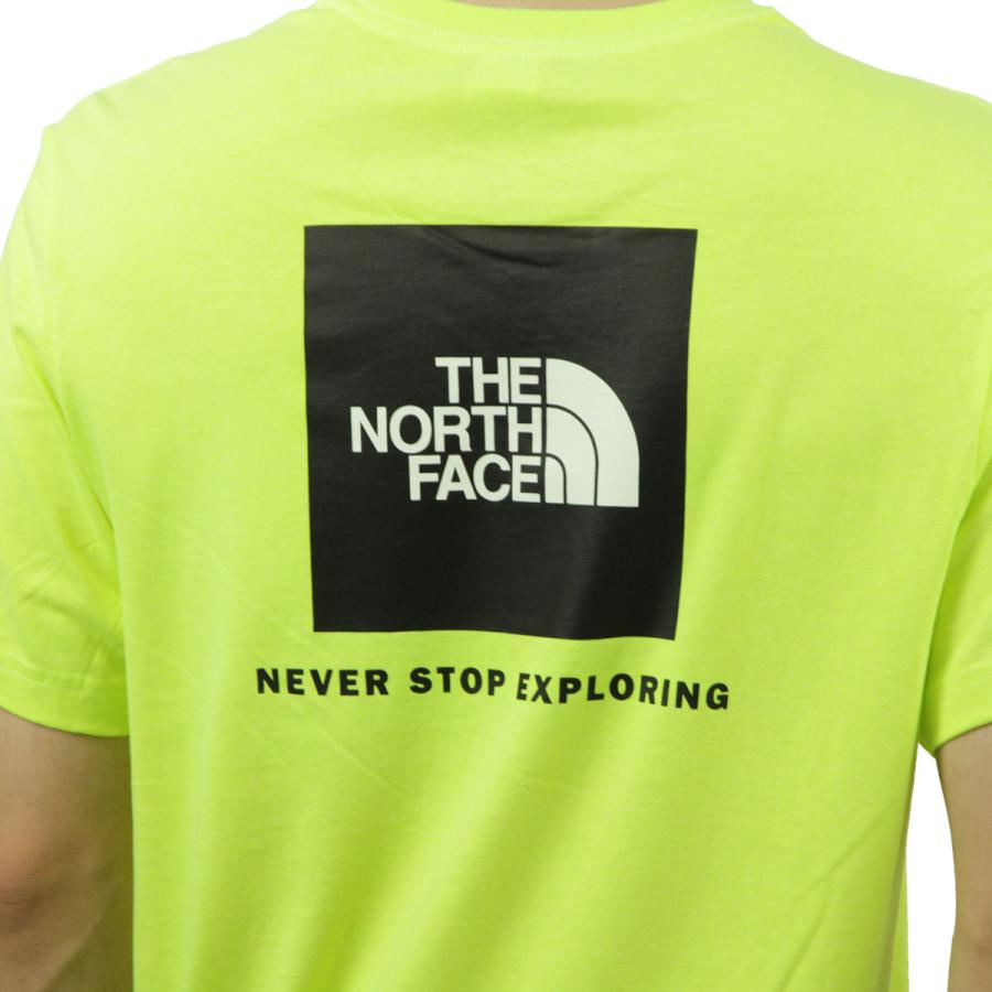 ノースフェイス メンズ 半袖Tシャツ 正規品 THE NORTH FACE ロゴ バックプリント クルーネック SHORT SLEEVE RED BOX TEE  父の日 プレゼント ラッピング | THE NORTH FACE | 06