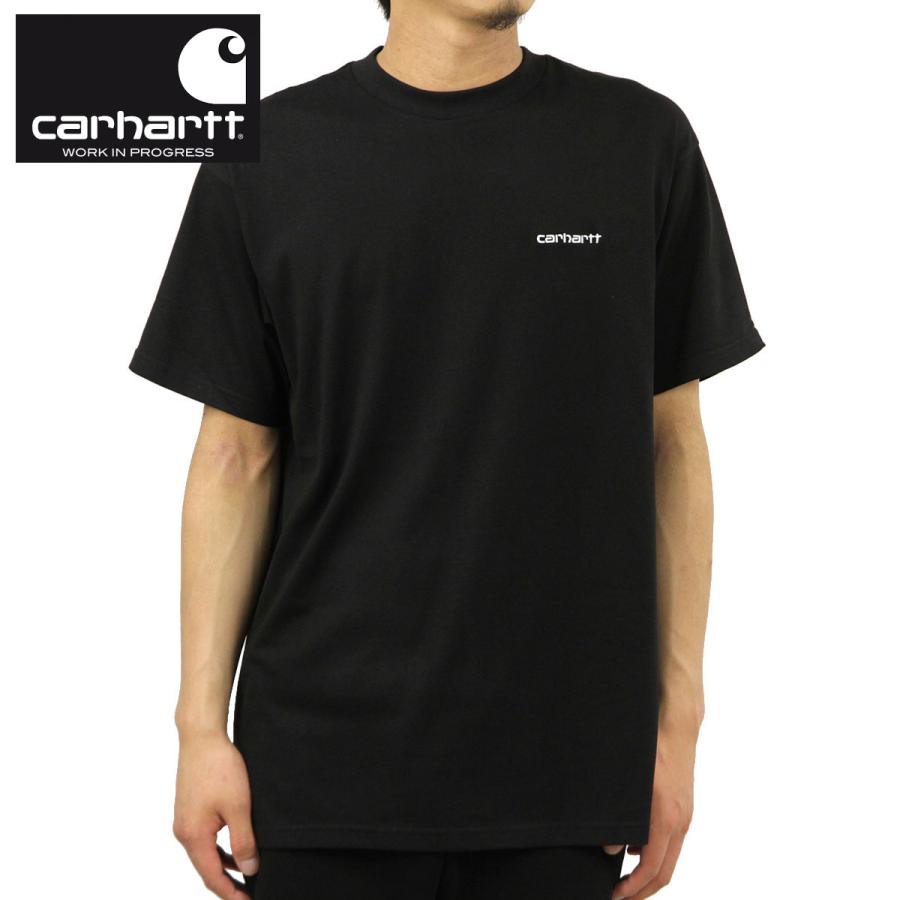 【ボーナスストア 誰でも+5% 3/15 0:00〜3/15 23:59】 カーハート Tシャツ メンズ 正規販売店 CARHARTT WIP 半袖Tシャツ ロゴTシャツ SHORT SLEEVE SCRIPT | Carhartt