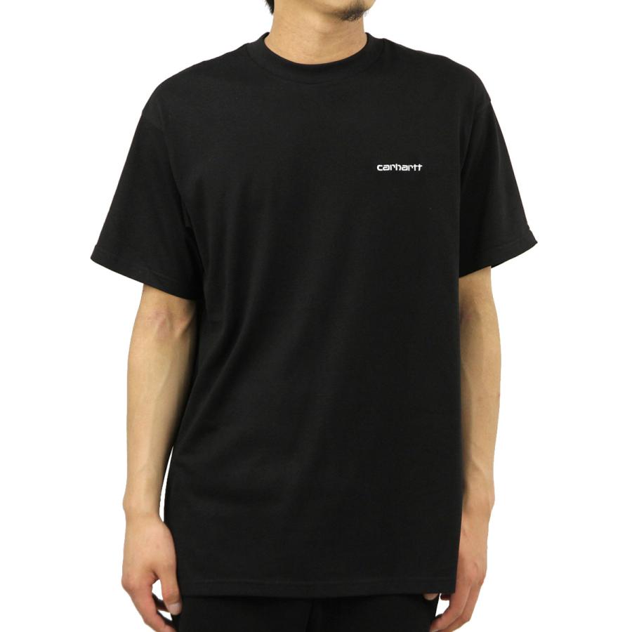 【ボーナスストア 誰でも+5% 3/15 0:00〜3/15 23:59】 カーハート Tシャツ メンズ 正規販売店 CARHARTT WIP 半袖Tシャツ ロゴTシャツ SHORT SLEEVE SCRIPT | Carhartt | 01